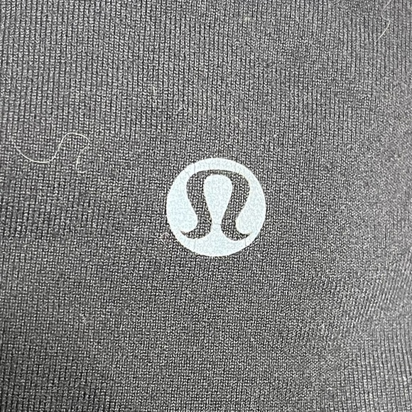 LULULEMON Athletica Wunder Under Crop Leggings Full On Luon Print Black Purple - Picture 4 of 5